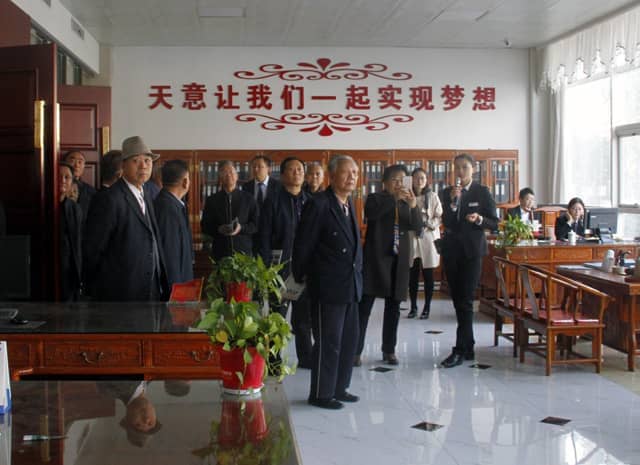 兗州區(qū)人大、政協(xié)領(lǐng)導蒞臨天意機械參觀考察
